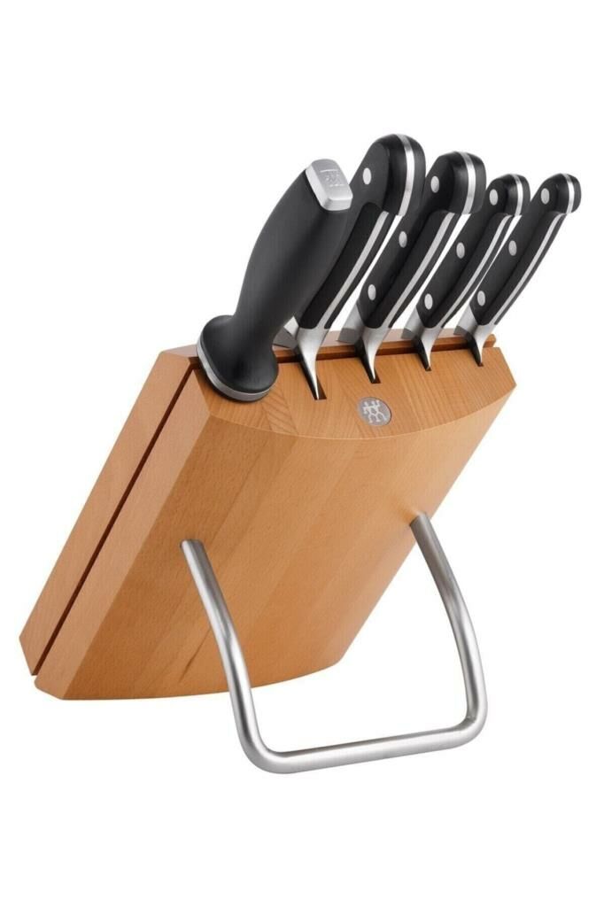 Zwilling Pro Blok Bıçak Seti | Özel Formül Çelik | 6-Parça