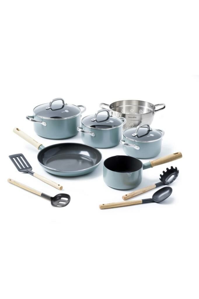 Greenpan Mayflower Thermolon Seramik Yapıştırmaz 13 Parça Tencere Tava Seti