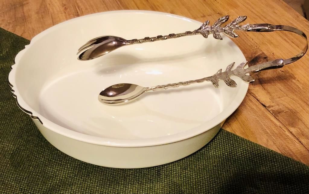 Koleksiyon Eser-İ İstanbul Platin 26 Cm Salata Kasesi