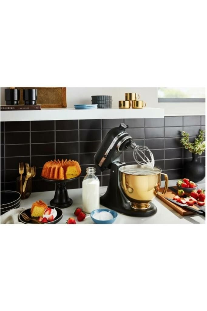 Kitchenaid Artisan Stand Mikser 4,8 L - Black Matte - 5Ksm125Ebm