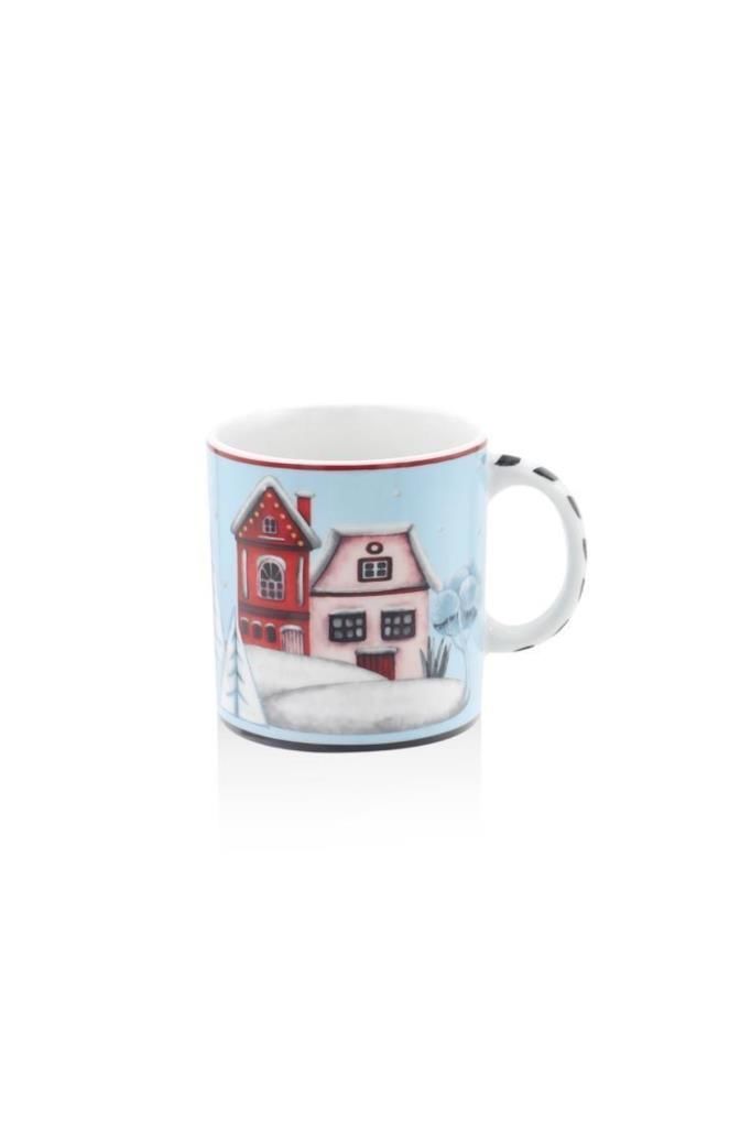 The Mia Yılbaşı Penguen Stoneware Kupa 300Ml New040