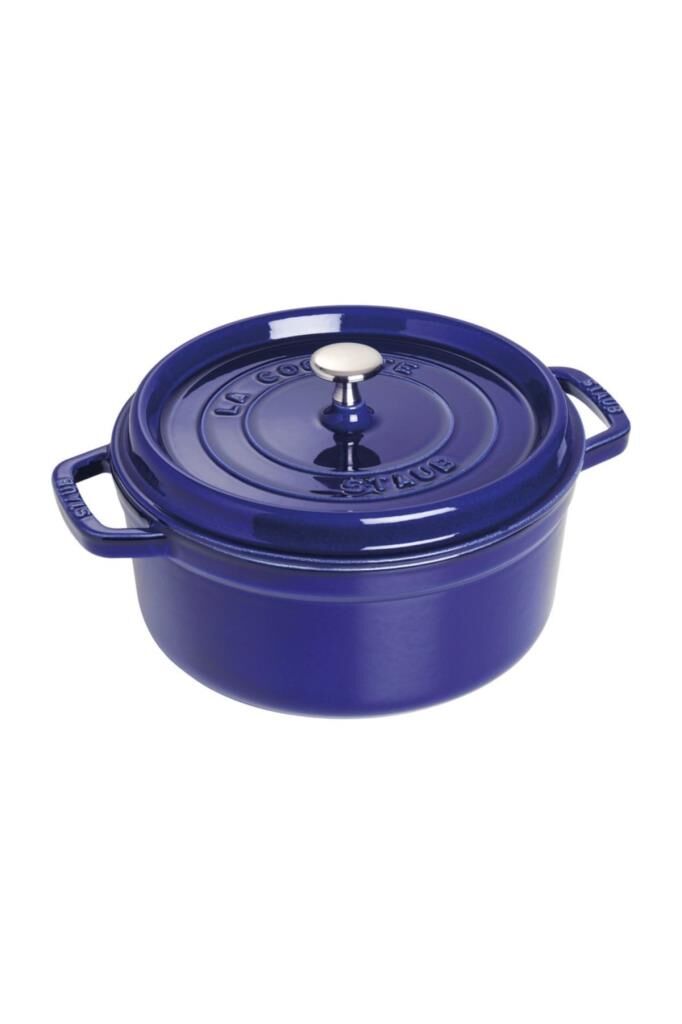 Staub La Cocotte Döküm Tencere | Koyu Mavi | 26 Cm | 5,25 L | Yuvarlak