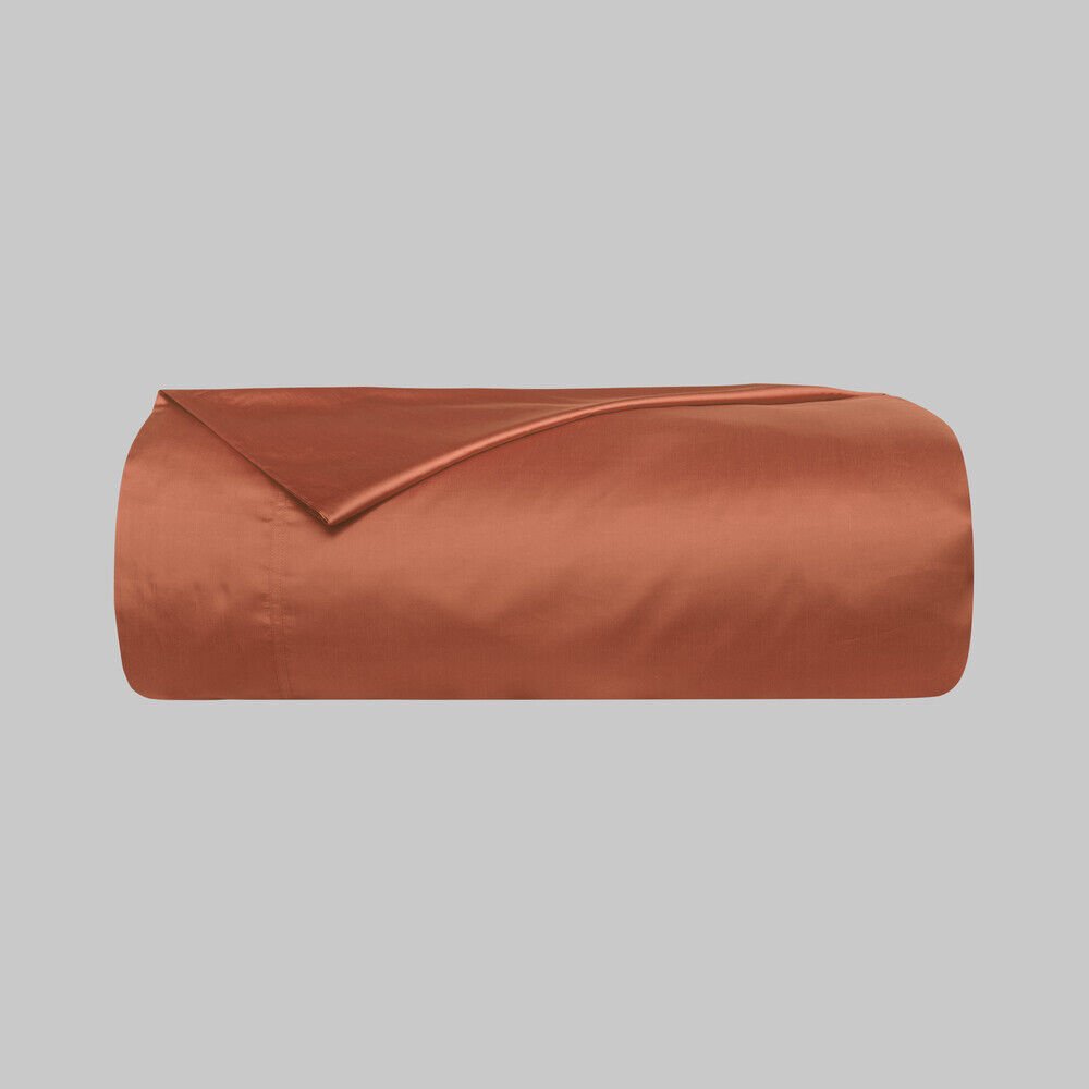 Sarev Monochrome %100 Pamuk Saten Nevresim Tek Kişilik-Garnet
