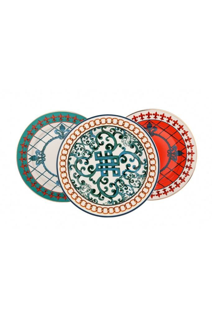 Lucky Art Noble Bone 6Lı 27Cm Servis Seti Lyhd418