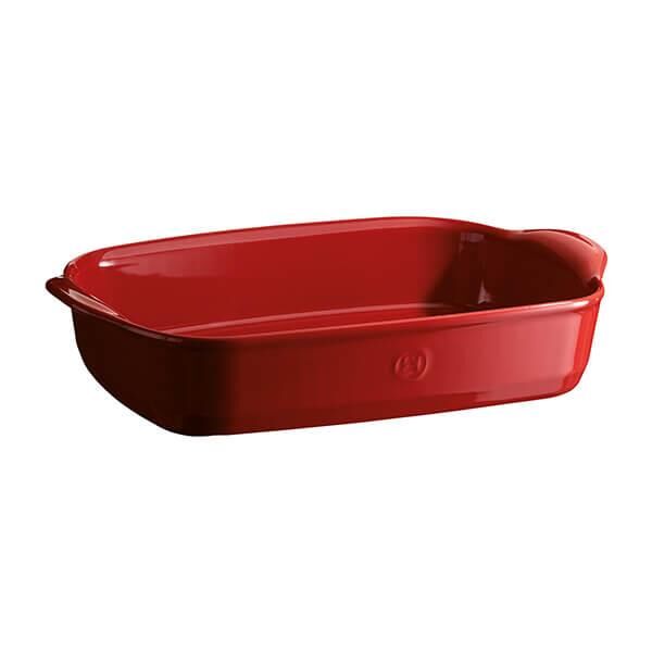 Emile Henry Fırın Kabı Dikdörtgen 36 X 23 Cm Kırmızı/Burgundy -349652