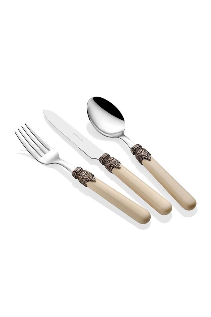 Rivadossi Classic Kemik 24 Parça Çatal Bıçak Takımı