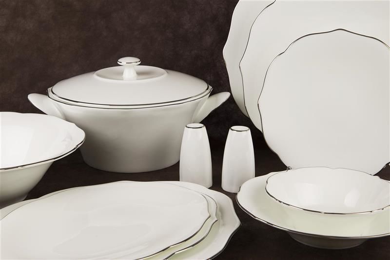 Mikasa Moor Bellini Platinum 74 Parça Yemek Takımı 12 Kişilik
