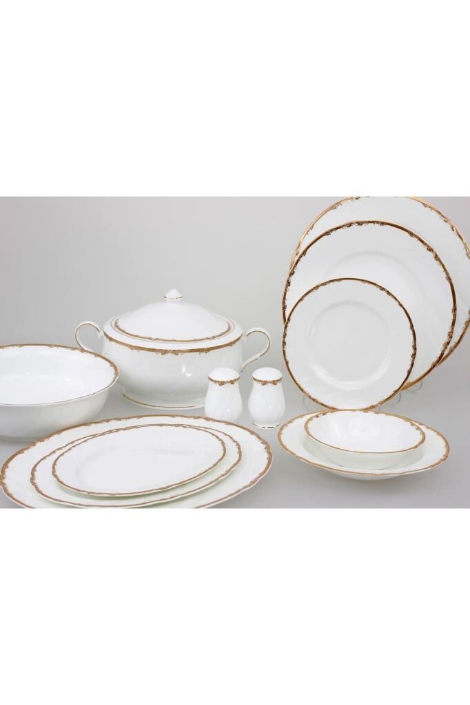 Mikasa Moor Michell Gold 74 Parça Yemek Takımı 12 Kişilik