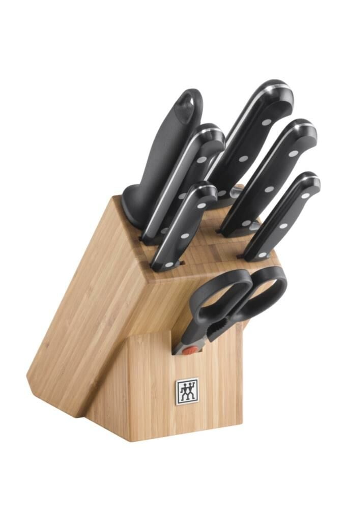 Zwilling Twın Chef 2 Blok Bıçak Seti | Özel Formül Çelik | 8-Parça