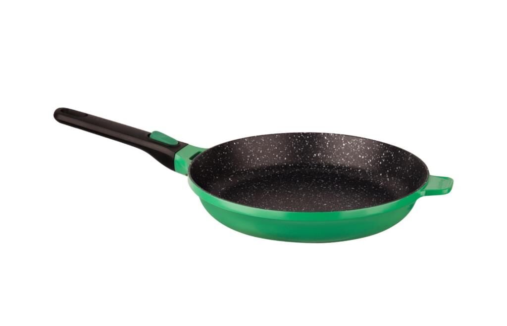 Berghoff Gem Stay Cool Çıkarılabilir saplı Tava Açık Yeşil 28 Cm