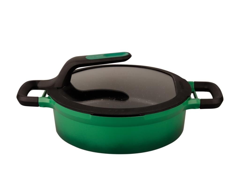 Berghoff Gem Stay Cool Pilav Tenceresi Açık Yeşil 24 Cm