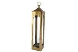 Mikasa Moor Antik Gold Camlı Fener 20x20x93cm