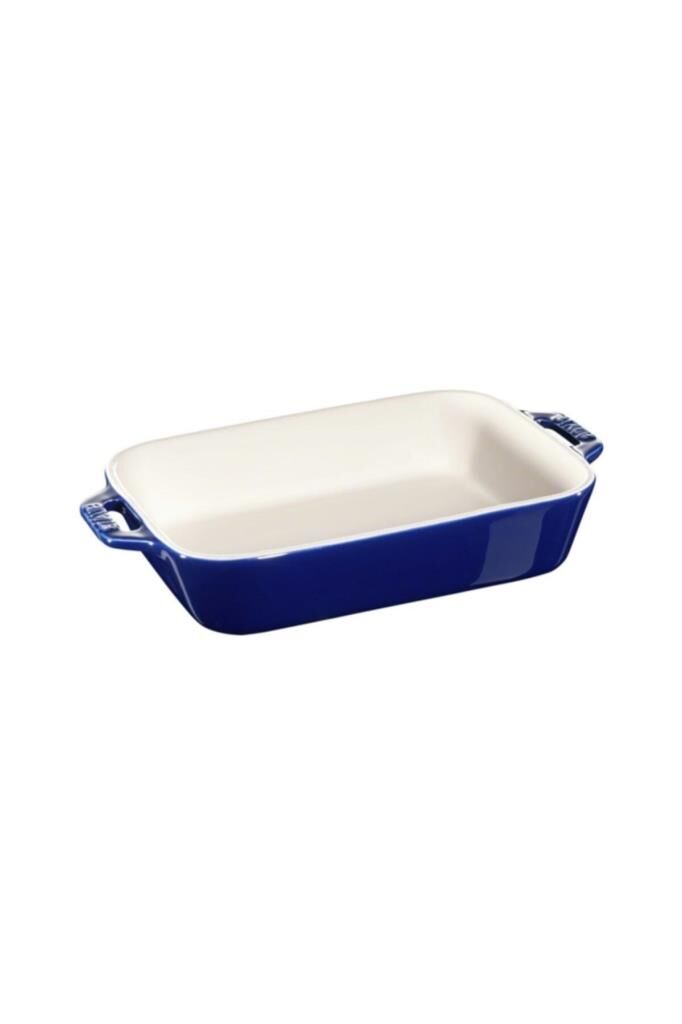 Staub Ceramique Fırın Kabı | Seramik | 20 X 16 Cm | Koyu Mavi