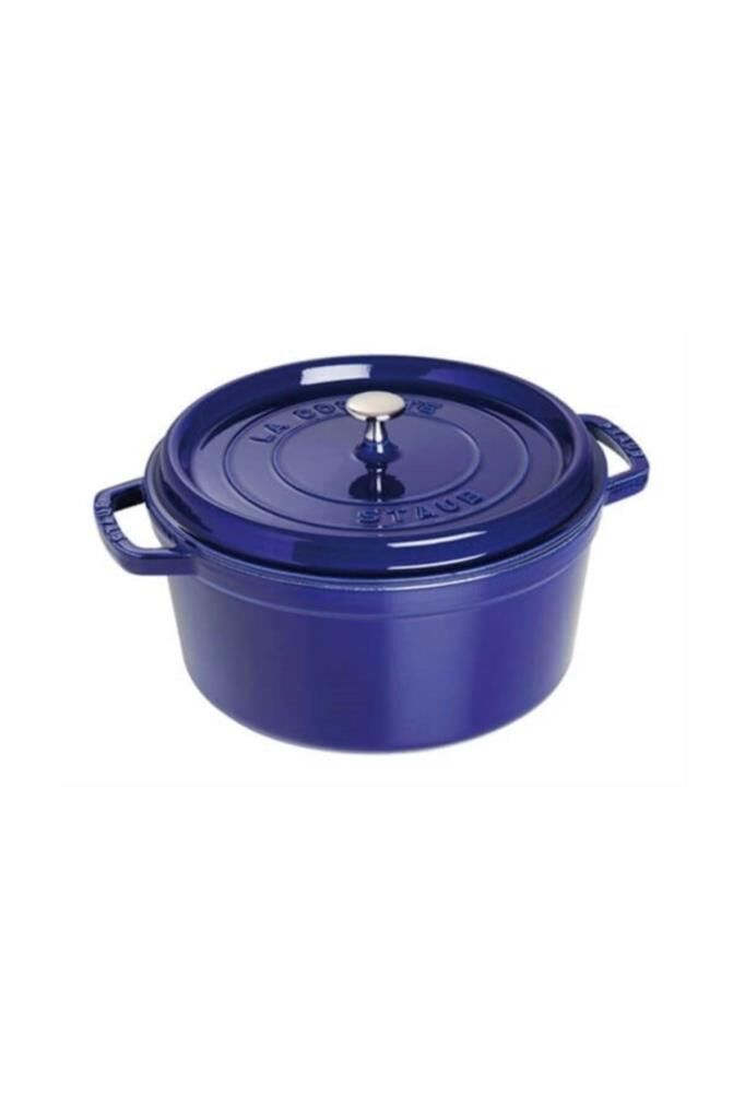 Staub La Cocotte Döküm Tencere | Koyu Mavi | 28 Cm | 6,75 L | Yuvarlak