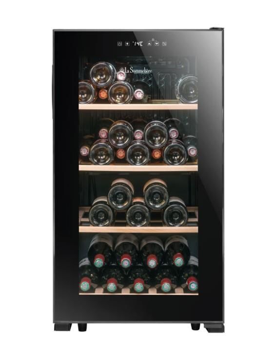 La Sommeliere Ls512Black Solo Şarap Dolabı, 52 Şişe Kapasiteli
