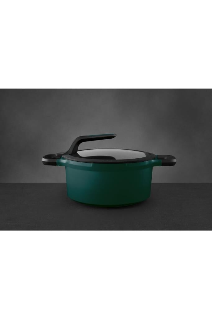 Berghoff Gem Stay Cool Derin Tencere Yeşil 24 Cm