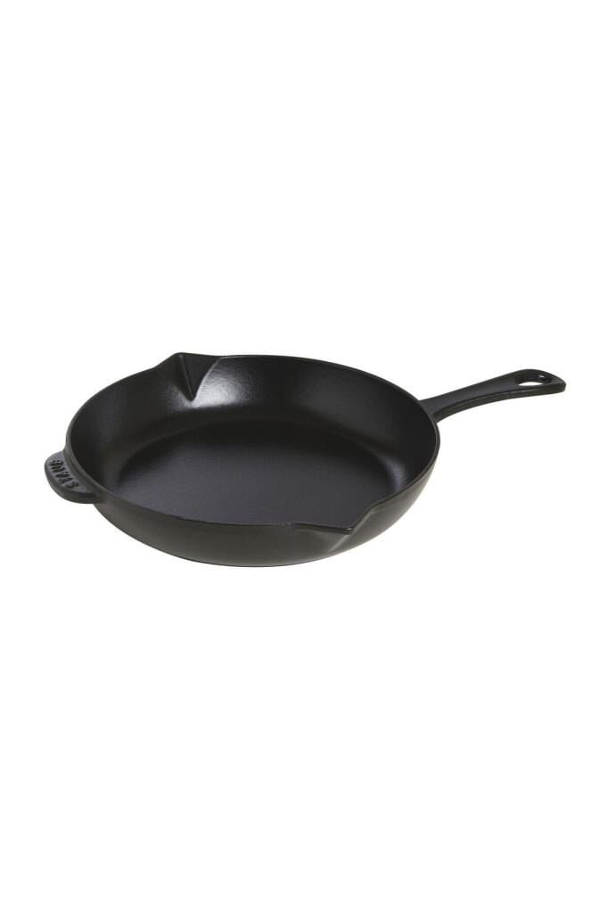 Staub Demir Döküm Saplı Kızartma Tavası 26 Cm Siyah