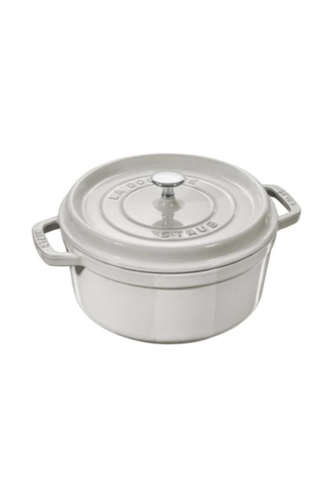 Staub La Cocotte Döküm Tencere Trüf Beyazı 28 Cm