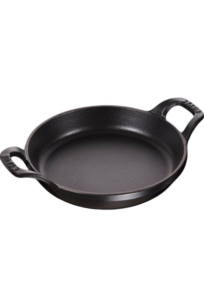 Staub Demir Döküm Sahan Yuvarlak 20 Cm Siyah