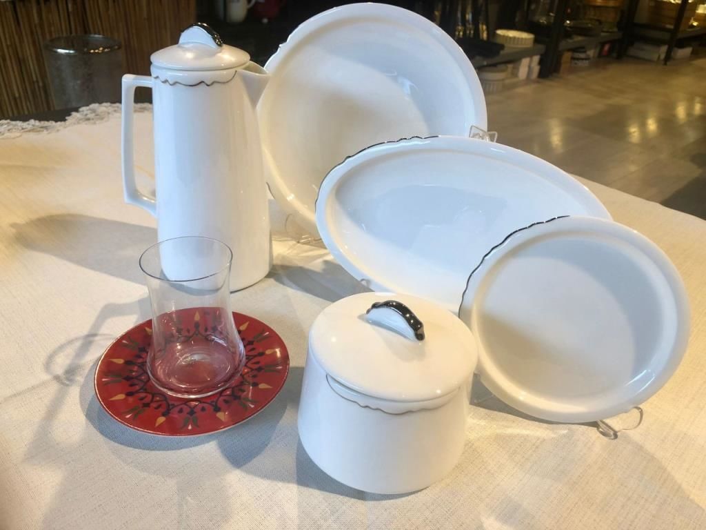 Koleksiyon Eser-İ İstanbul Platin 32 Parça Kahvaltı Seti