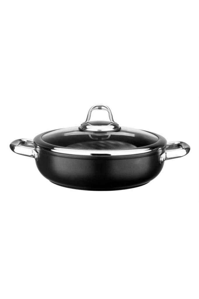 Leggno Master 26Cm Sığ Tencere Siyah - Mst2828St26Bk