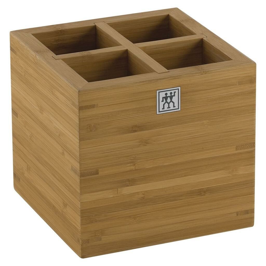 Zwilling 4 Bölmeli Bambu Gereç Kutusu - Büyük Boy