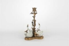 Mikasa Moor Beyaz Kuğu Şamdan 18x28cm