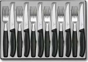 Victorinox 6.7233.12 Siyah Masa Seti, 12 Parça