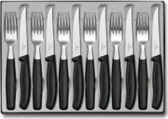 Victorinox 6.7233.12 Siyah Masa Seti, 12 Parça