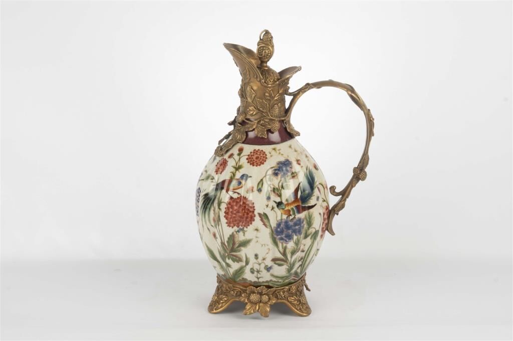 Mikasa Moor Krem Çiçekli İbrik 25x37cm