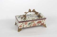 Mikasa Moor Kuş Desenli Takı Kutusu 19x12cm