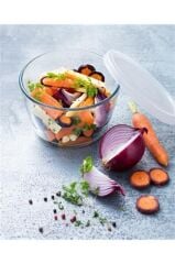 Pyrex Yuvarlak Kapaklı Saklama Kabı 0,6 L