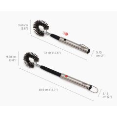 Joseph Joseph GrillOut Uzayabilir Saplı Barbekü Temizleme Fırçası