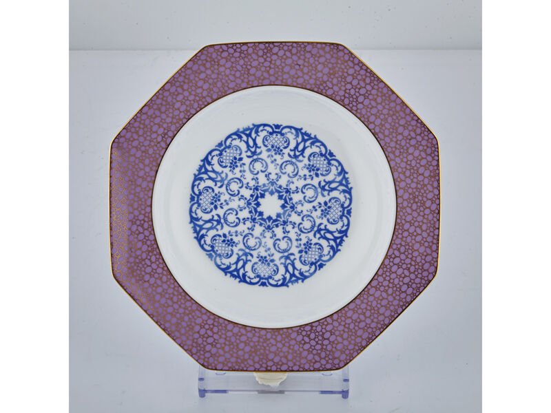 Tea Delight Blooming Barok Tekli Yemek Tabağı 22cm