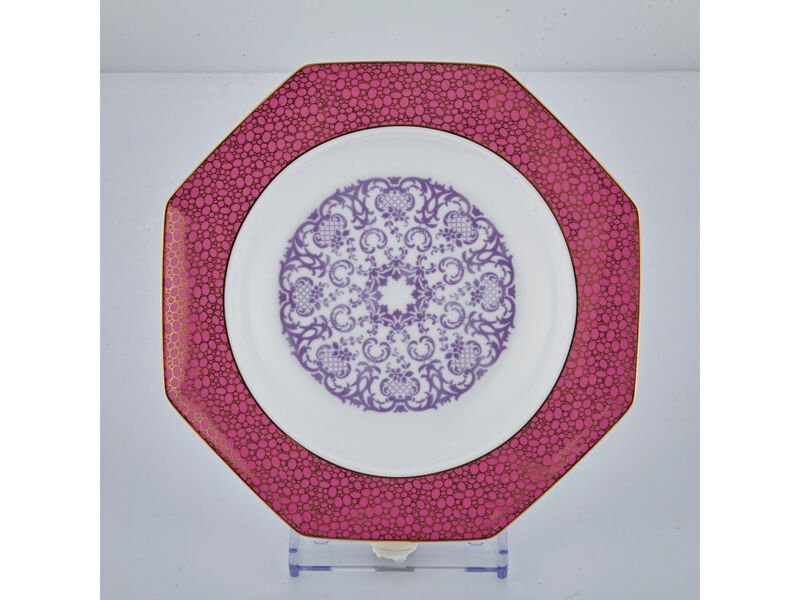 Tea Delight Blooming Barok Tekli Yemek Tabağı 22cm