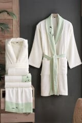 Sarev Mood Comfort Latına Aile Bornoz Setı