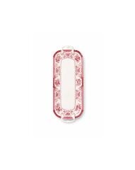 Evaliza Voila Kulplu Sunum Tabak Kırmızı 33cm