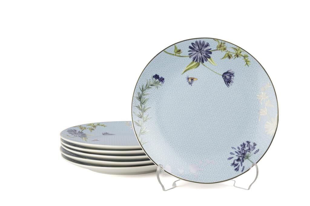 Mikasa Moor Lavender Flutter 6lı Ekmek Tabağı 15cm