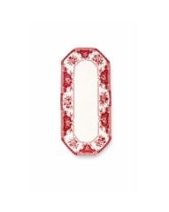 Evaliza Voila Kayık Tabak Kırmızı 33cm