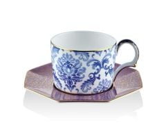 Tea Delight Blooming Baroque 6'Lı Çay Fincan Seti