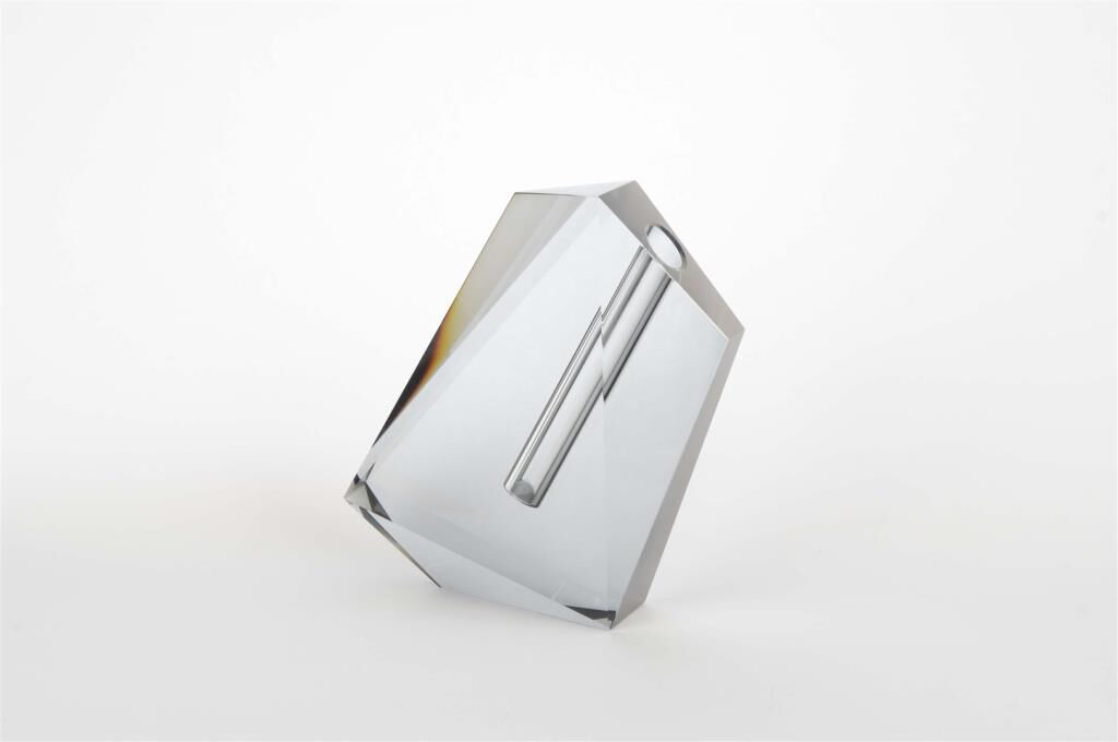 Mikasa Moor Kristal Füme Vazo 19x13cm