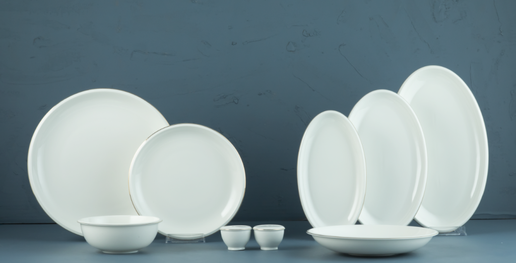 Evaliza Platin Elegant 30 Parça Yemek Takımı- 6 Kişilik