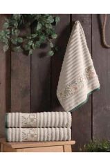 Sarev El-Yüz Havlu 50*90 Cm Amelia Bej