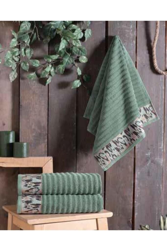 Sarev El-Yüz Havlu 50*90 Cm Felida Yeşil
