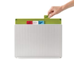 Joseph Joseph Index Plastik Kesme Tahtası Seti -Gümüş 60131