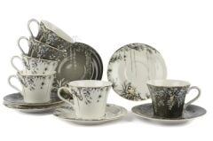 Mikasa Moor Plomo 6lı Kahve Fincanı Seti