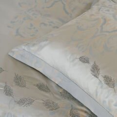 Sarev Galates Jakarlı Nevresim Takımı Çift Kişilik , Gri