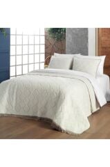 Sarev Omnia Ekru Tek Kişilik Battaniye Seti