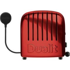 Dualit 47031 Classic 4 Hazneli Ekmek Kızartma Makinesi - Kırmızı