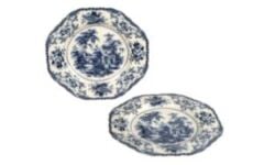 Lucky Art Florantıne 6Lı Tabak Seti 27Cm Mavi